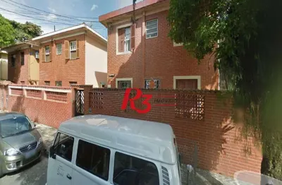 Apartamento com 3 dormitórios à venda, 71 m² por r$ 302.000,00 - macuco - santos/sp