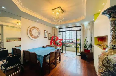 Apartamento à venda, 217 m² por r$ 1.100.000,00 - ponta da praia - santos/sp