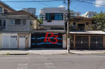 Casa para alugar, 320 m² por r$ 25.579,00/mês - encruzilhada - santos/sp