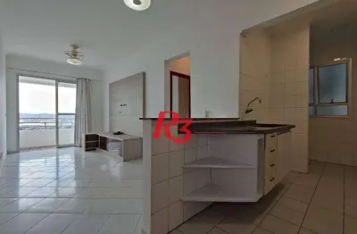 Apartamento com 1 dormitório à venda, 50 m² por r$ 370.000,00 - vila matias - santos/sp