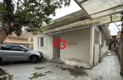 Sobrado com 3 dormitórios à venda, 299 m² por r$ 590.000,00 - chico de paula - santos/sp