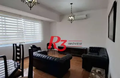 Apartamento com 2 dormitórios para alugar, 84 m² por r$ 4.370,02/mês - pompéia - santos/sp