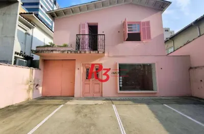 Casa, 232 m² - venda por r$ 4.256.000,00 ou aluguel por r$ 20.000,00/mês - embaré - santos/sp