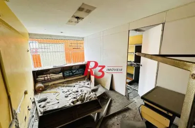 Loja para alugar, 180 m² por r$ 3.000,00/mês - centro - santos/sp