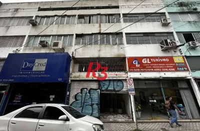 Loja para alugar, 180 m² por R$ 3.000,00/mês - Centro - Santos/SP