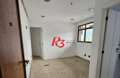 Sala, 57 m² - venda por r$ 300.000,00 ou aluguel por r$ 3.000,00/mês - vila nova - santos/sp