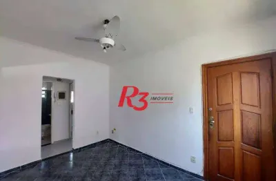 Apartamento com 2 dormitórios à venda, 76 m² por r$ 370.000,00 - embaré - santos/sp