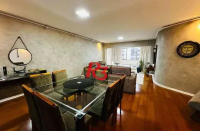 Apartamento à venda, 158 m² por r$ 1.200.000,00 - gonzaga - santos/sp
