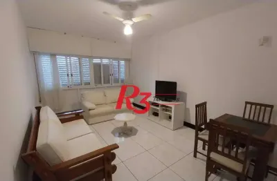 Apartamento com 1 dormitório à venda, 70 m² por r$ 560.000,00 - aparecida - santos/sp