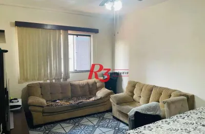 Apartamento com 2 dormitórios à venda, 71 m² por r$ 395.000,00 - embaré - santos/sp
