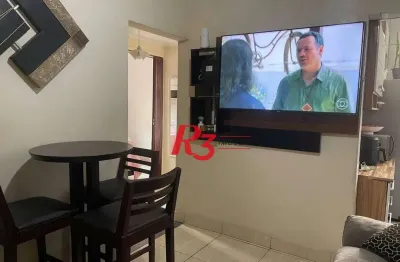 Apartamento à venda, 55 m² por r$ 350.000,00 - boqueirão - santos/sp