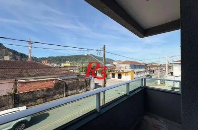 Sobrado com 2 dormitórios à venda, 230 m² por r$ 590.000,00 - santa maria - santos/sp