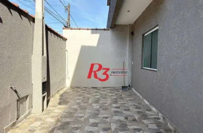 Sobrado com 2 dormitórios à venda, 120 m² por r$ 490.000,00 - santa maria - santos/sp