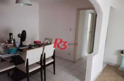 Apartamento com 3 dormitórios à venda, 65 m² por r$ 330.000,00 - aparecida - santos/sp