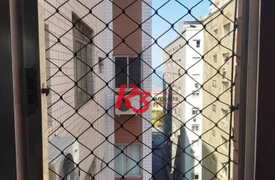 Apartamento com 1 dormitório à venda, 50 m² por r$ 399.000,00 - josé menino - santos/sp