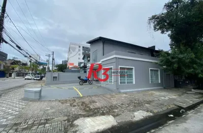 Loja para alugar, 180 m² por r$ 16.000,01/mês - boqueirão - santos/sp