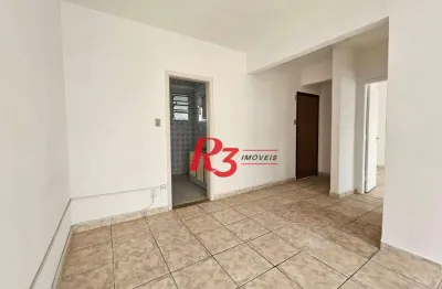 Apartamento com 1 dormitório à venda, 50 m² por r$ 395.000,00 - boqueirão - santos/sp
