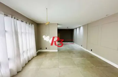 Apartamento com 3 dormitórios à venda, 131 m² por r$ 950.000,00 - ponta da praia - santos/sp