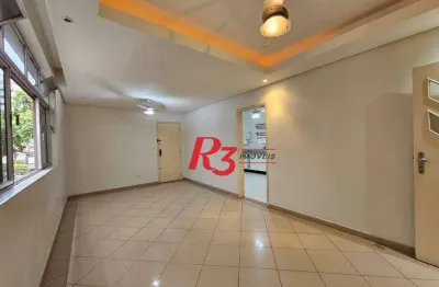 Apartamento com 2 dormitórios à venda, 50 m² por r$ 636.000,00 - josé menino - santos/sp