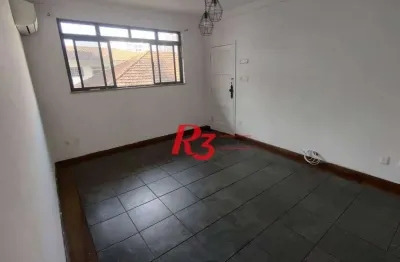 Apartamento com 3 dormitórios para alugar, 110 m² por r$ 3.500,00/mês - ponta da praia - santos/sp