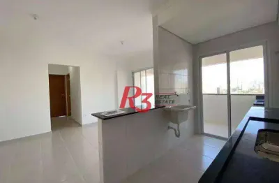 Apartamento com 2 dormitórios à venda, 59 m² por r$ 530.000,00 - macuco - santos/sp