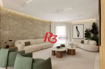 Apartamento à venda, 291 m² por r$ 4.290.000,00 - aparecida - santos/sp