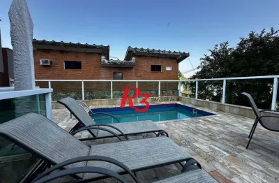 Casa com 3 dormitórios à venda, 210 m² por r$ 1.400.000,00 - vila matias - santos/sp