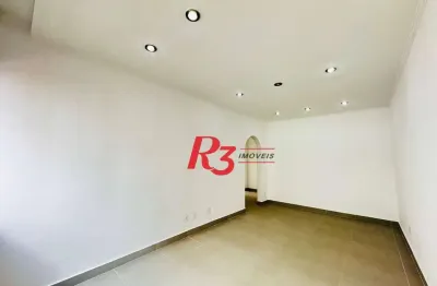 Apartamento com 2 dormitórios à venda, 99 m² por r$ 670.000,00 - boqueirão - santos/sp