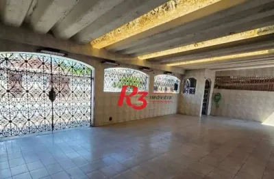 Casa à venda, 255 m² por r$ 512.000,00 - são manoel - santos/sp
