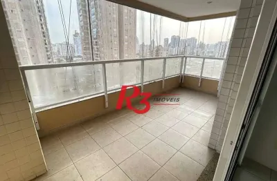 Apartamento com 3 dormitórios para alugar, 92 m² por r$ 5.000,00/mês - ponta da praia - santos/sp