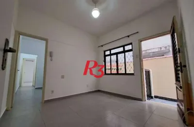 Apartamento para alugar, 47 m² por r$ 3.000,00/mês - boqueirão - santos/sp