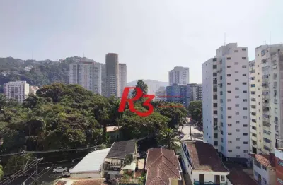 Apartamento com 1 dormitório à venda, 73 m² por r$ 630.000,00 - josé menino - santos/sp