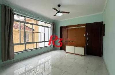 Apartamento com 2 dormitórios à venda, 77 m² por r$ 400.000,00 - marapé - santos/sp