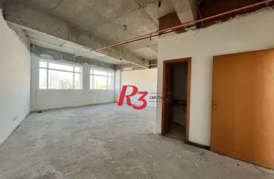 Sala para alugar, 48 m² por r$ 3.200,00/mês - vila matias - santos/sp