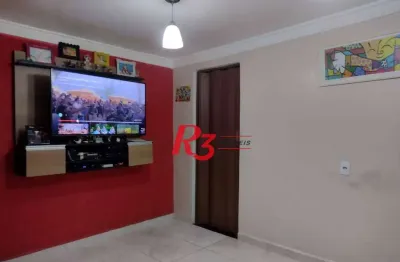 Casa com 2 dormitórios à venda, 200 m² por r$ 400.000,00 - chico de paula - santos/sp