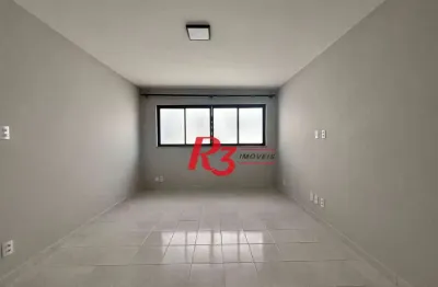 Apartamento com 3 dormitórios para alugar, 107 m² por r$ 4.100,00/mês - campo grande - santos/sp