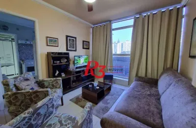 Apartamento com 2 dormitórios à venda, 73 m² por r$ 700.000,00 - aparecida - santos/sp