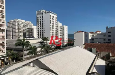 Sala, 40 m² - venda por r$ 300.000,00 ou aluguel por r$ 3.040,00/mês - gonzaga - santos/sp