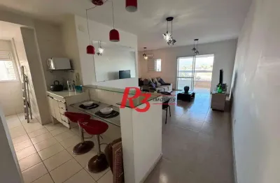 Apartamento com 2 dormitórios à venda, 94 m² por r$ 930.000,00 - ponta da praia - santos/sp