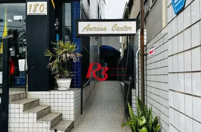Sala para alugar, 60 m² por r$ 3.000,00/mês - embaré - santos/sp