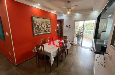 Apartamento com 2 dormitórios à venda, 103 m² por r$ 650.000,00 - tupi - praia grande/sp
