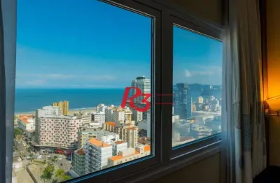 Flat com 1 dormitório à venda, 26 m² por r$ 317.000,00 - gonzaga - santos/sp