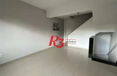 Village com 2 dormitórios à venda, 100 m² por r$ 535.000,00 - estuário - santos/sp
