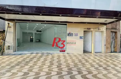 Loja para alugar, 96 m² por r$ 12.000,00/mês - embaré - santos/sp
