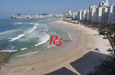 Apartamento à venda, 376 m² por r$ 1.500.000,00 - praia das pitangueiras beira mar - guarujá/sp