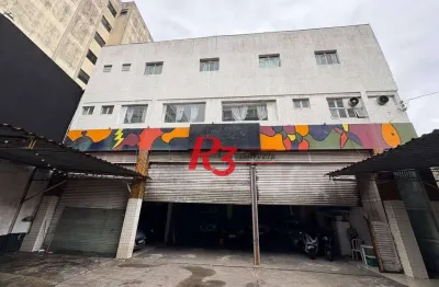Prédio para alugar, 480 m² por r$ 15.000,00/mês - centro - santos/sp