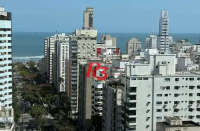 Apartamento à venda, 163 m² por r$ 1.700.000,00 - boqueirão - santos/sp