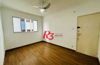 Apartamento com 2 dormitórios à venda, 69 m² por r$ 350.000,00 - boqueirão - santos/sp