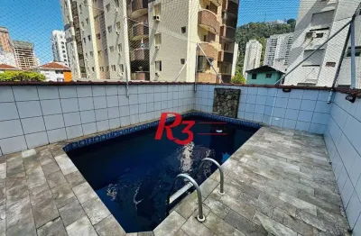 Casa com 4 dormitórios à venda, 240 m² por r$ 1.200.000,00 - marapé - santos/sp