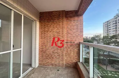 Apartamento com 1 dormitório à venda, 49 m² por r$ 370.000,00 - macuco - santos/sp